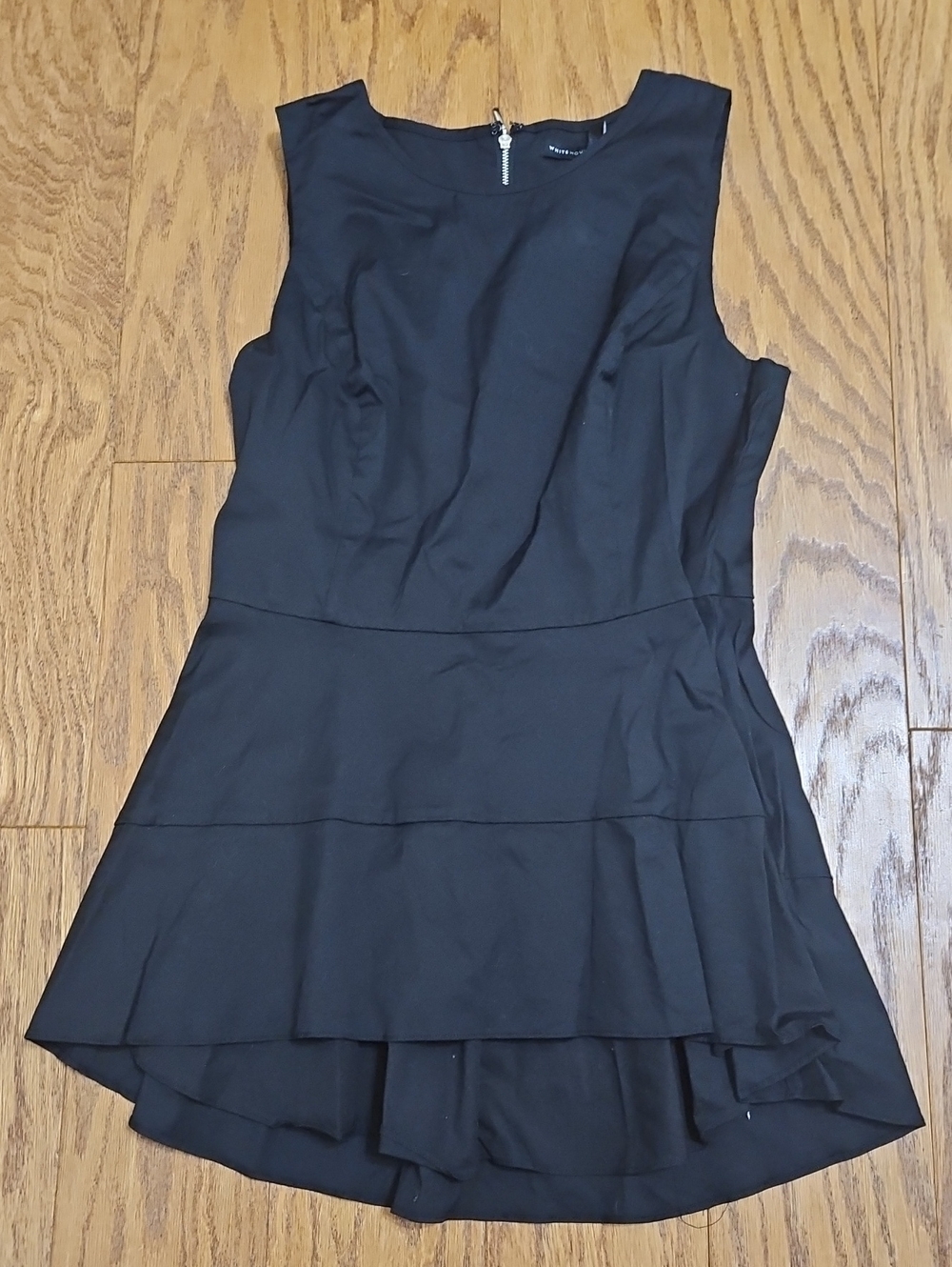 WHBM White House Black Market Sleeveless Tiered Ruffle Mini Dress - Size 4